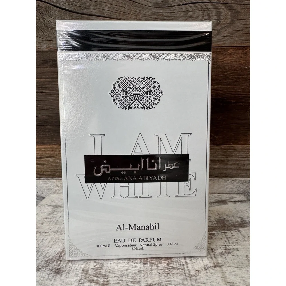 I Am White Attar Ana Abiyadh Al-Manahil EDP 3.4oz New In Box | Sealed